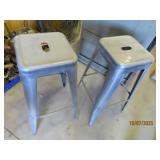 pair HD Shop 30" Metal Stools