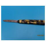 Unique GITS 4" Bakelite Middle Push Knife