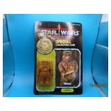 on card UnPunched 1984 ROMBA CoinEd Star Wars Toy