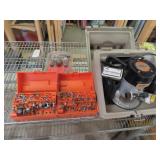 Craftsman Elec Router + Bits SETUP
