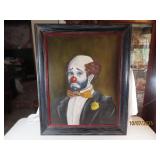 RARE Signed Clown JAMES DISNEY Original Art $$$$