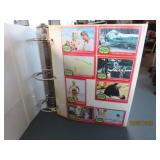 Large Folder FULL vtg STAR WARS Collector Cards
