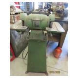Double 6"wheel Grinder on Metal Base "3 Phase Wire