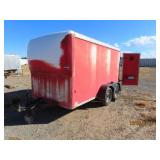 1993 Steel 6x12 Cargo Trailer