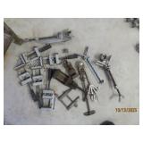 (10+) asst Corner Clamps + Vises + etc
