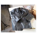 vtg SAGUARO WEST 44r Black Button Up Jacket