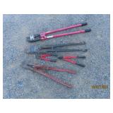 (5) Hand  Bolt Cutters Hand Tools Mega43"~12"