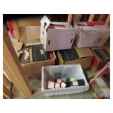 (6) Tubs/Boxes antique Player Piano Rolls