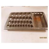 Antique STAATS TRAY Metal Coin Organizer Tray