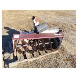 White Snow Remover Plow Machine 42" AS IS