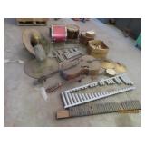 LOT vintage Musical Instrument Parts & Decor