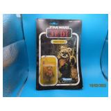 on card 1984 WICKET W WARRICK Star Wars Toy