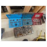 (4) Tap & Die boxed Tool SETS