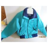 vtg 1993 MALDEN PolarFleece LG Coat MILLERS BEEF