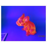 Westmoreland 2.5" BULLDOG Orange UV Glowing Figure
