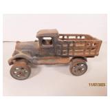 vintage 7" Cast Iron Truck Toy