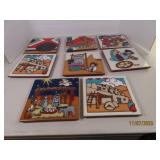 (8) MASTERWORKS SouthWest Pottery Trivets 6"