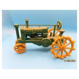 Cast Iron 8" JOHN DEERE Tractor Figurine