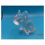 Clear Glass diamondeyed 2.5" BULLDOG Glass