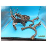 (2sets) Cast Metal SPURS Rustic Decor