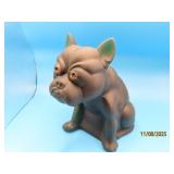 Solid Black 7" BULLDOG Glass Doorstop