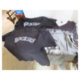 (4) vtg ROCKIES Holiday~Helton~Tulo~BBB T-Shirts