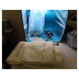 (5new items) TowelSet+Scissor+Measurer+KeyHolder+m