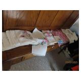 LOT drawerFull asst Handsewn Handy Work Towels etc