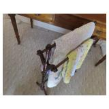 Quilt Rack with (3) Quilts as hanging on it