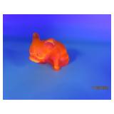 UV Glowing Orange orangeeyed 2.5" BULLDOG Figure