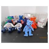 (13pc) BEANIE TY BABY Collection Bear Dolls