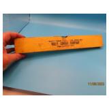 Rare c1950s HOLLY CO 12" Wooden Adver Level LUMBER