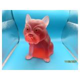 Translucent Pink 8" Solid BULLDOG DoorStop