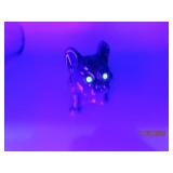 Green BlackCollar 2.5" BULLDOG GlowingEyes WMglass