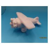 Pink 2.5" Glass BOYD Airplane Fig