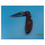 vintage SPYDERCO 4" Folding Pocket Knife
