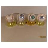 (4) LtdEd early90s CO ROCKIES Baseballs cased