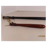 (2) Wooden Whoop Some Ass Sticks