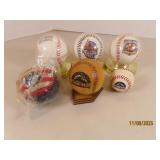 (6) CO ROCKIES (1 Padres) Baseballs