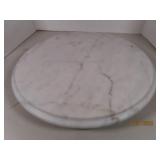 Solid  Marble 14" Lazy Susan Round Rotating Plate
