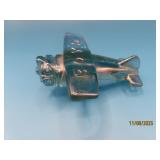 Mint Julep Carnival 2.5" BOYD AIRPLANE Glass Fig