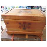 Smaller Wooden 24" Hope Chest Trunk
