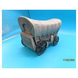 Metal 1st Natl Bank WAGON Coin Bank 1996 100yr