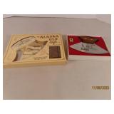 (2) Alaska ULU Knives *like new* Boxed