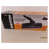 new BOSTICH 3hole CommercialGrade Hole Punch