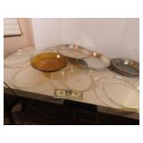 (15asst) Pie Plated 6-glass & 9-metal