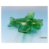 Key Lime Gleen Slag BOYD 2.5" Glass AIRPLANE Fig