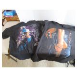 (2) szLG Concert T-Shirts BROOKS~SPRINGSTEEN c1992