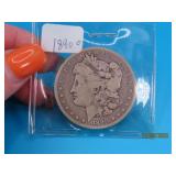 1890o Morgan US Silver Dollar Coin