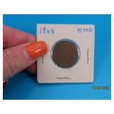 1864 US 2cent Piece Coin